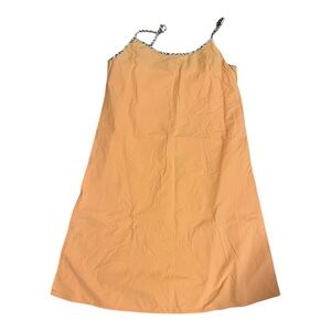 Burberry Orange and Plaid Dress